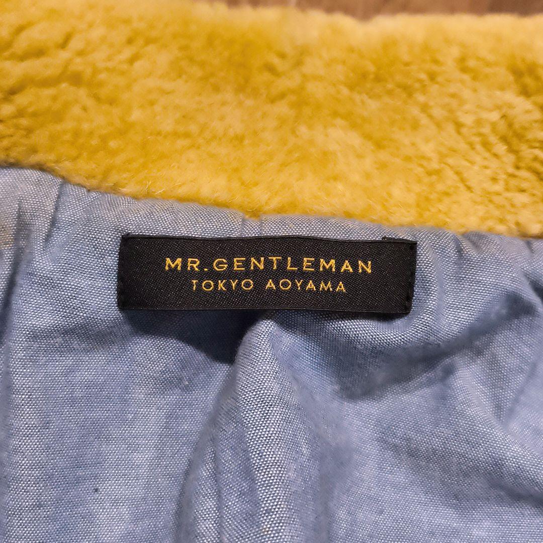 美品✨️希少ゆったりサイズ❗️　ミスタージェントルマン　襟ムートン　Pコート