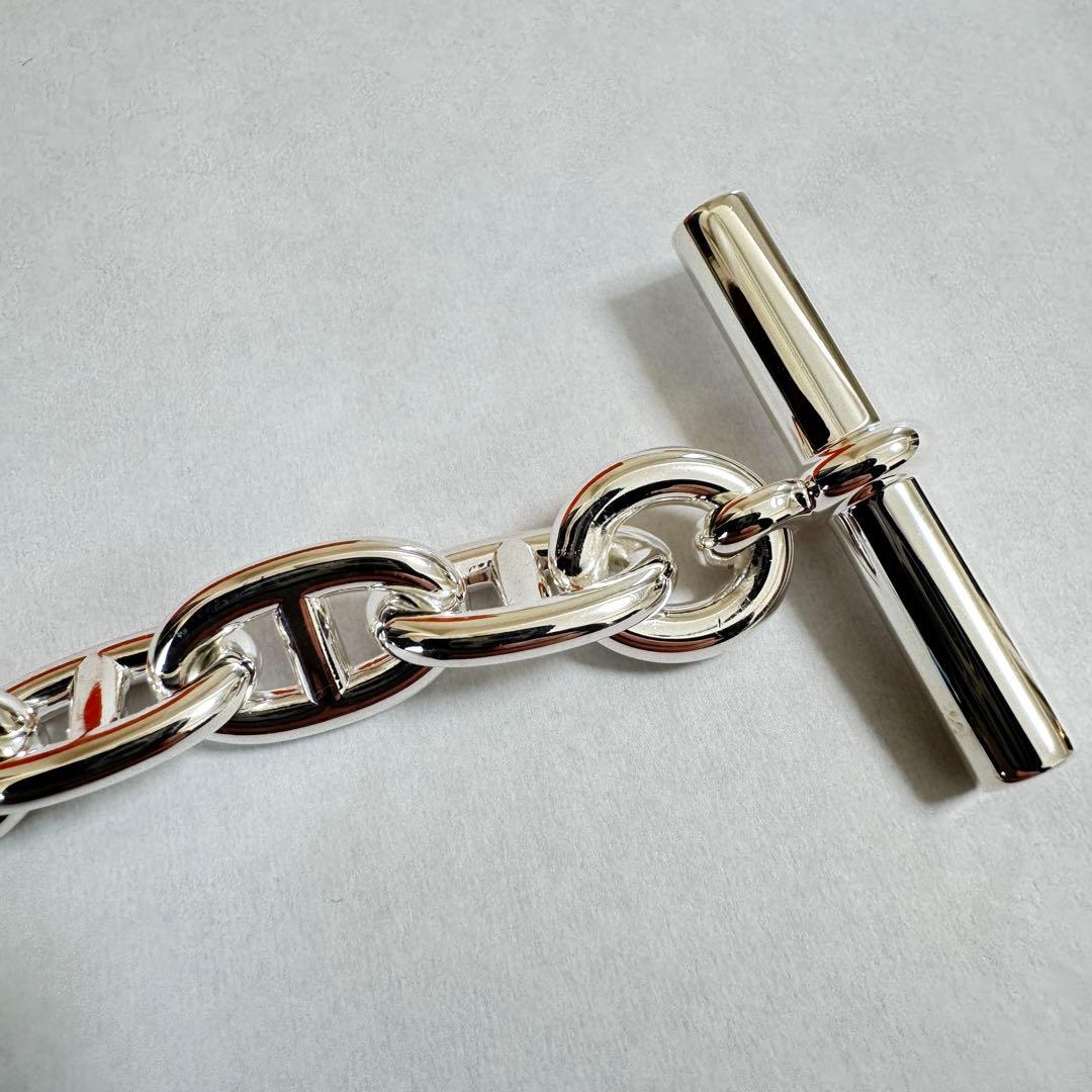 【新品未使用】 MM 13 コマ エルメス シェーヌダンクル ブレスレット