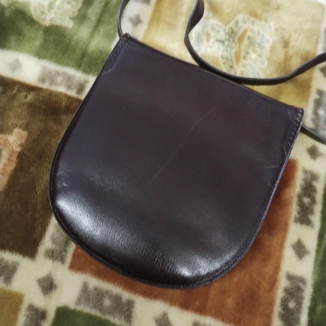 Yves Saint Laurent ダークブラウン ショルダーバッグ