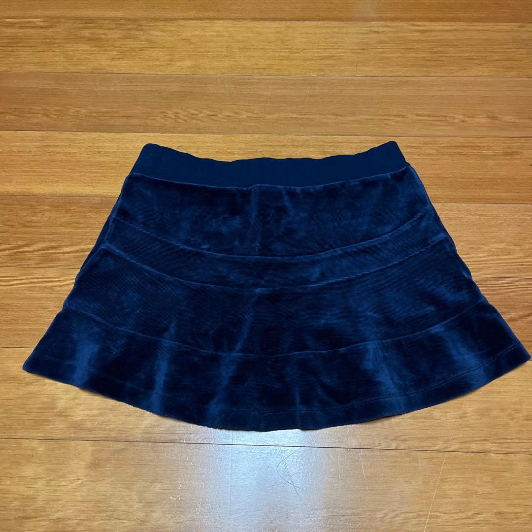 フィラ シャツ、ベロアスカート　２点セット