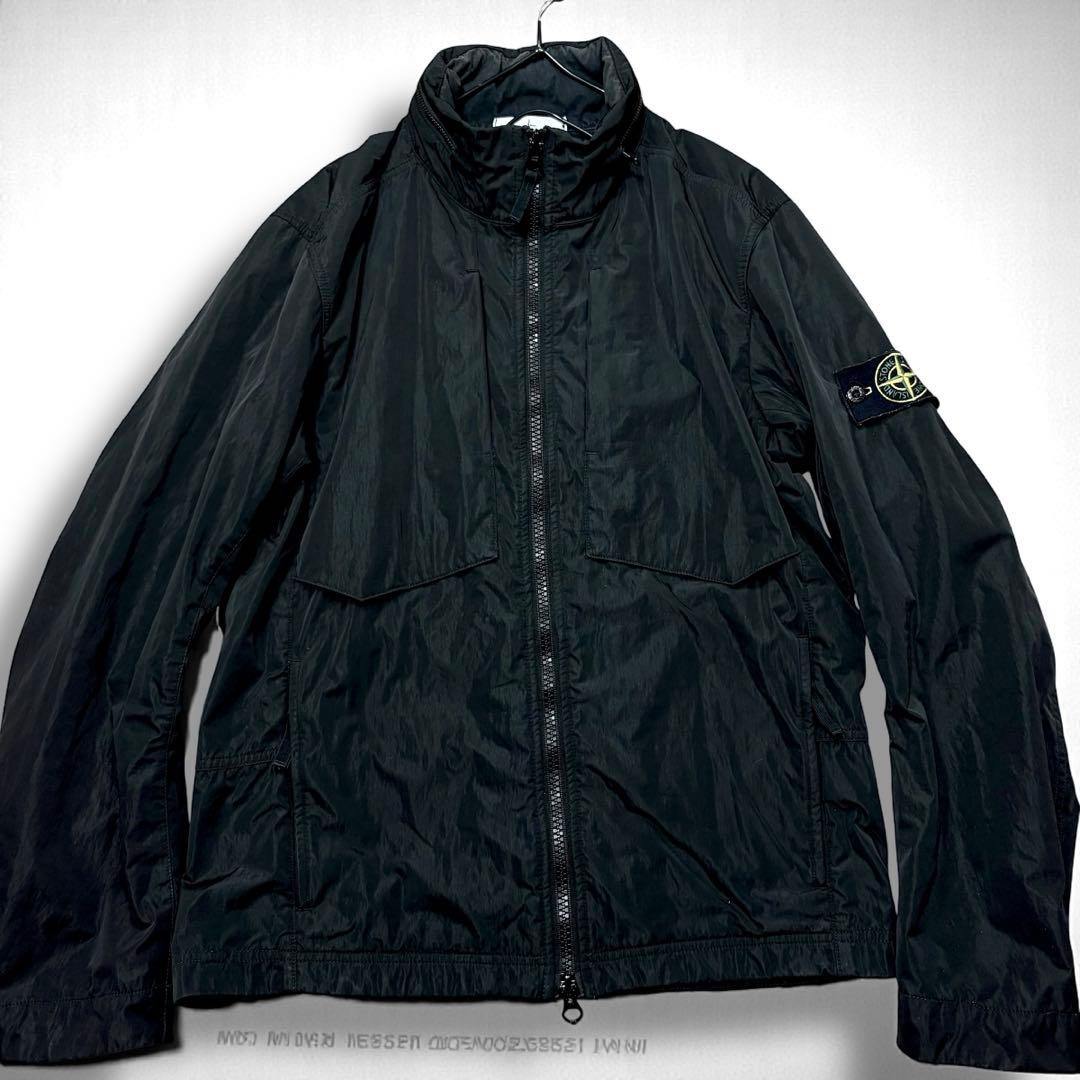 ジャケット・アウター stone /Nylon l flock jacket/M