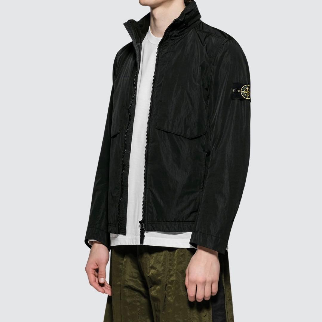 ジャケット・アウター stone /Nylon l flock jacket/M