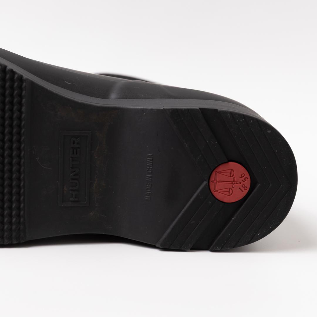 HUNTER オリジナル プレイブーツ ショート メンズ 27cm 黒