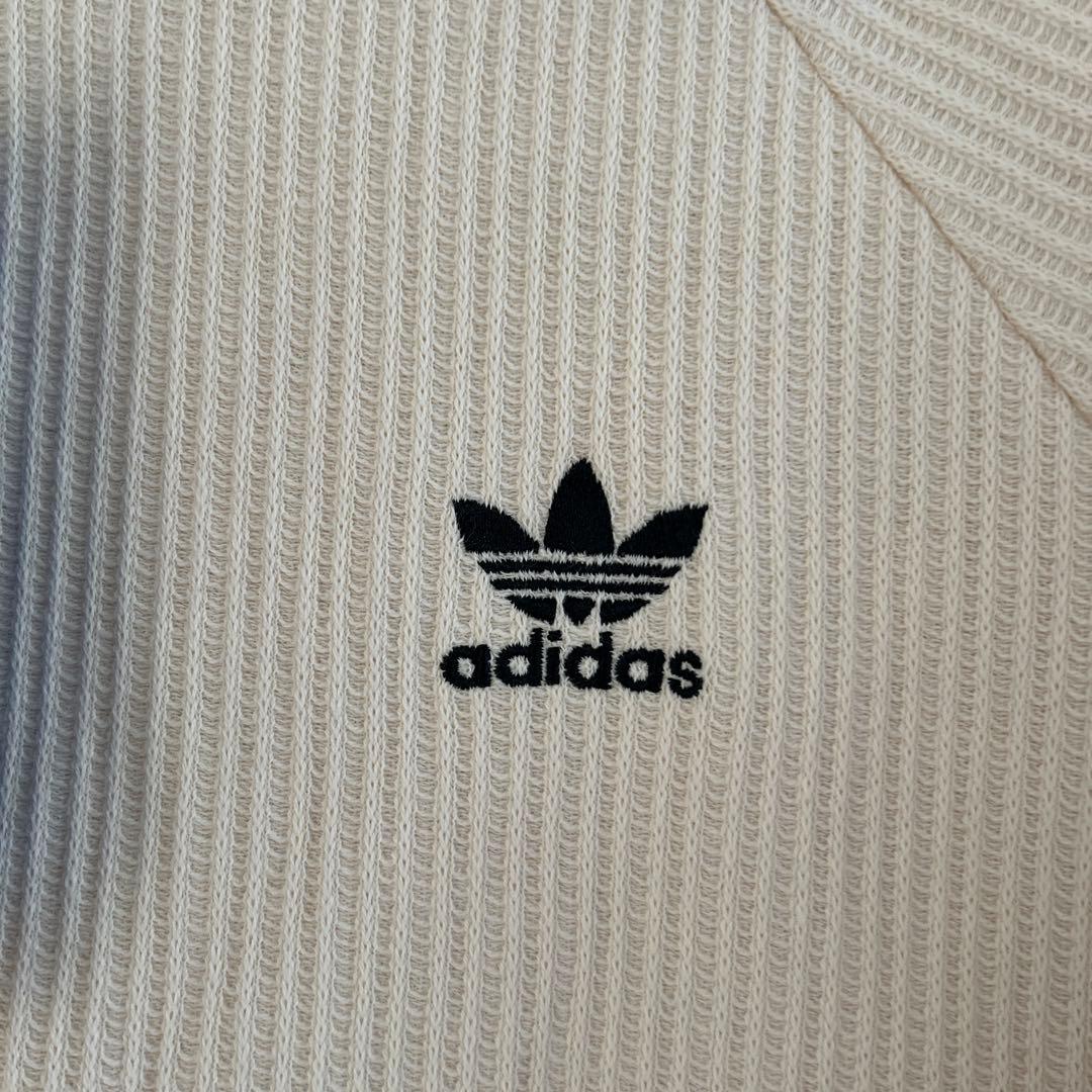 adidas ワッフルポロシャツ