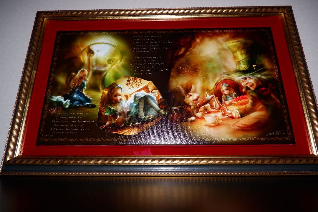 アリス プレフィス EA7/10（ガラスペンバージョン）SHU ジークレー版画