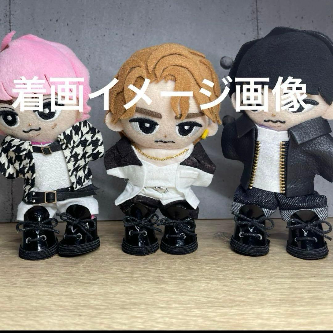 すのチルぬいサイズぬい服セット　舘様衣装　ボルドー④