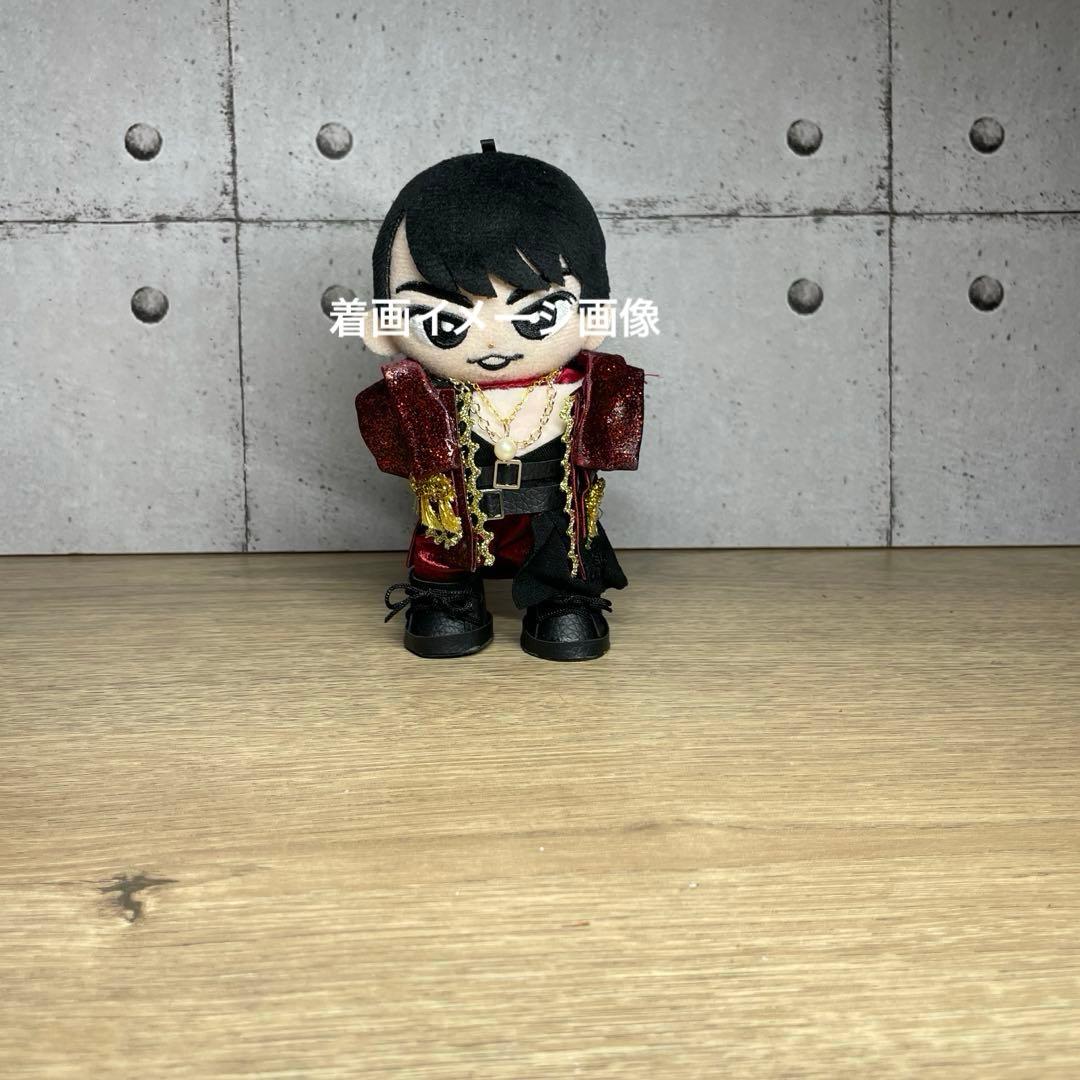 すのチルぬいサイズぬい服セット　舘様衣装　ボルドー④