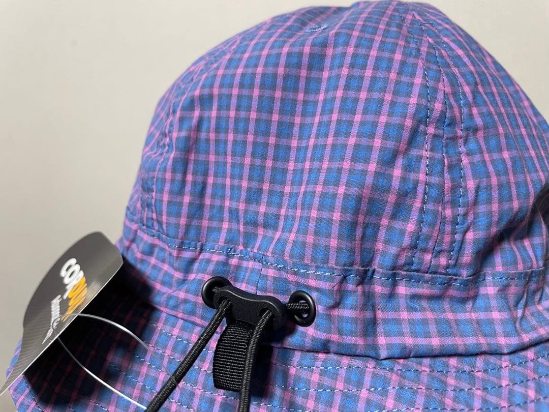 り*う様 Supreme Cordura® Plaid Bell Hat ブルー