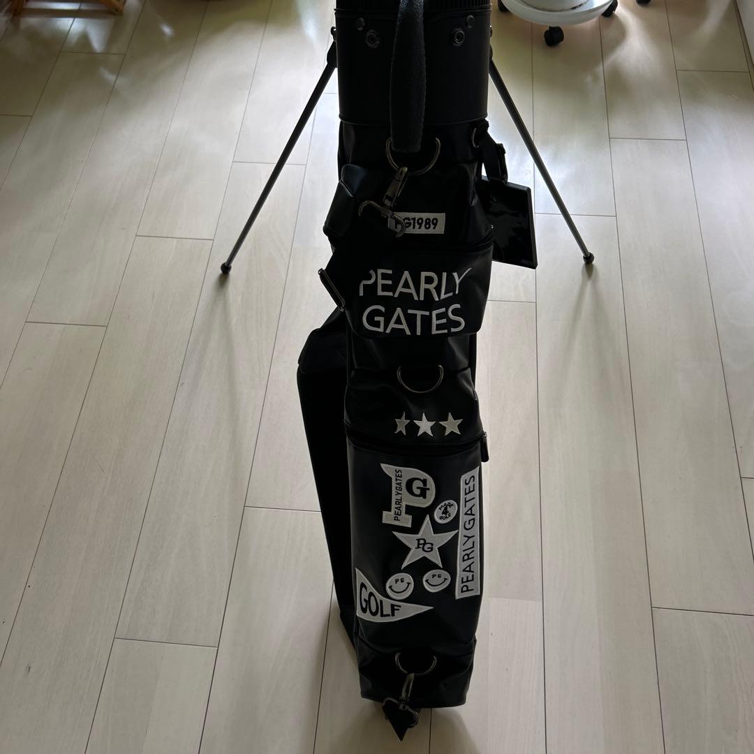 PEARLY GATES ブラック　パーリーゲイツ　セルフスタンドバック