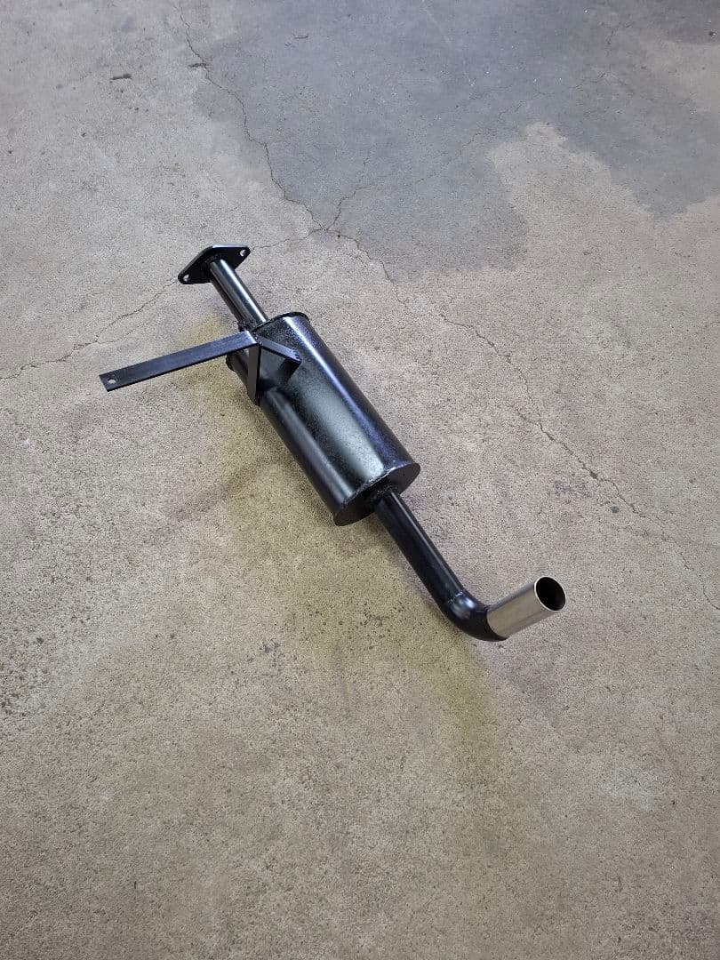 T*4様 サンバーTT2用にバイクマフラー加工