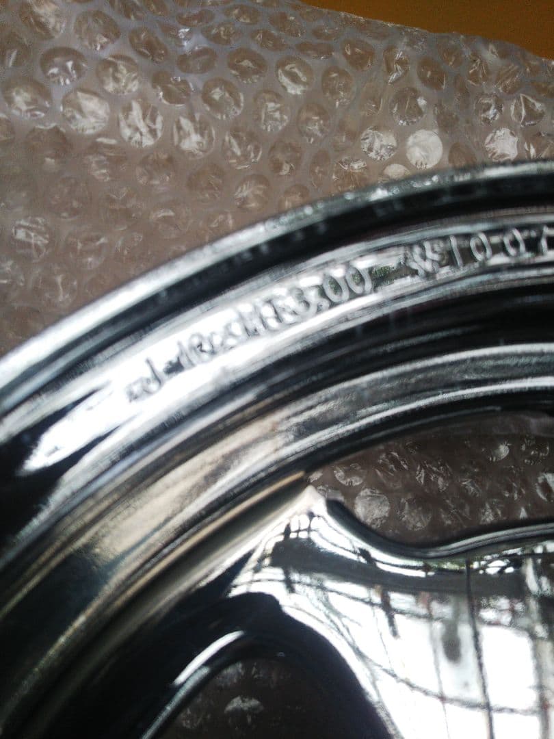 ズーマー メッキリヤホイール キタコ