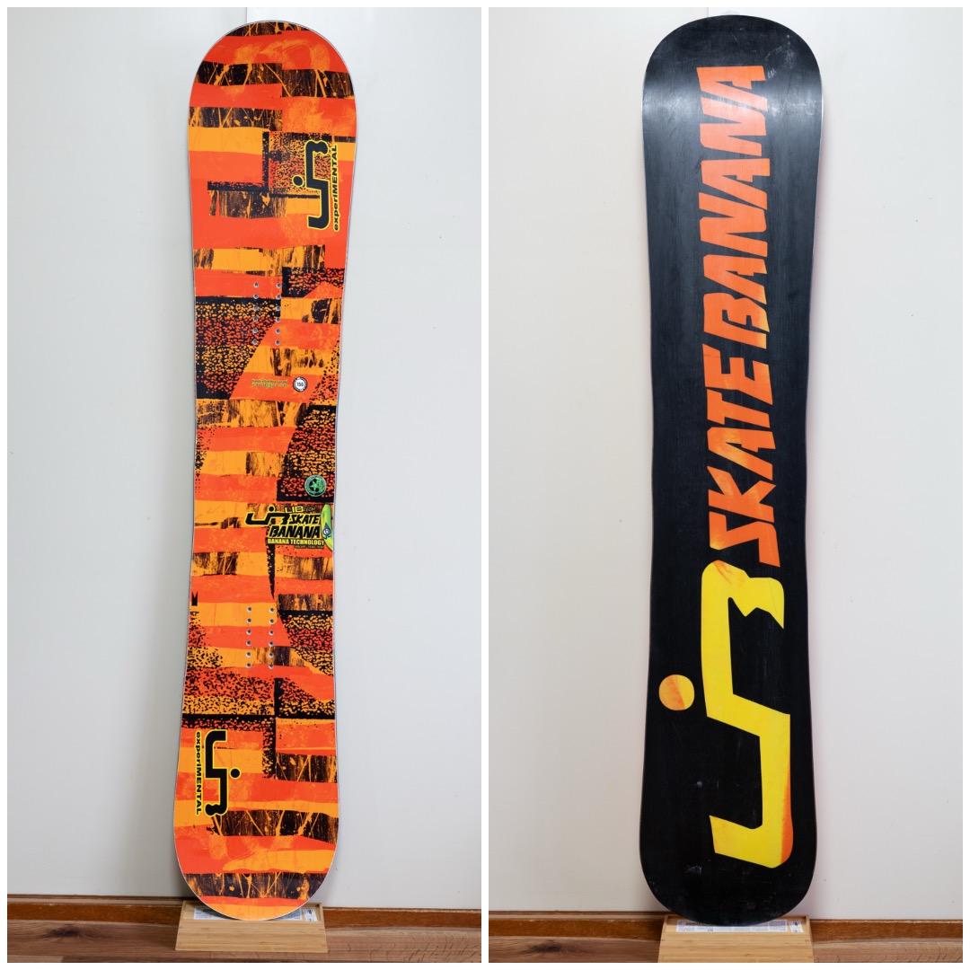 LIB TECH SKATE BANANA 156cm ビンディング付き