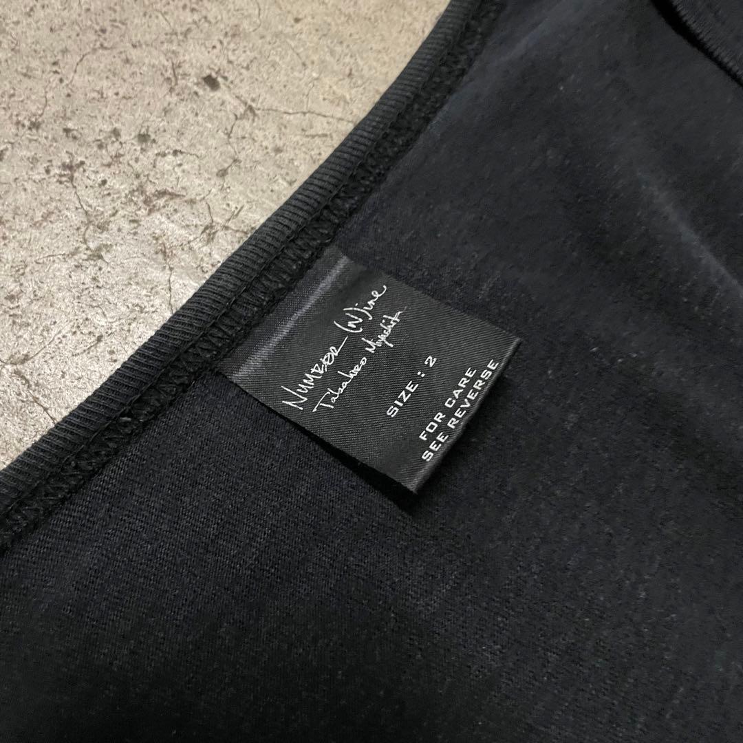 本人期 NUMBER (N)INE ナンバーナイン Uネック サイズ2