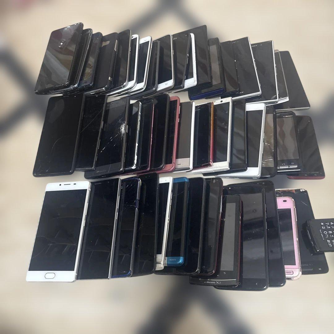 Androidスマホ 46台セット まとめ売り ジャンク品 おまけあり