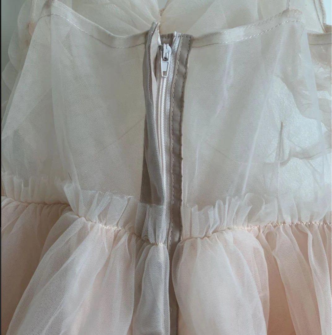 トリートユアセルフ チュールトップス