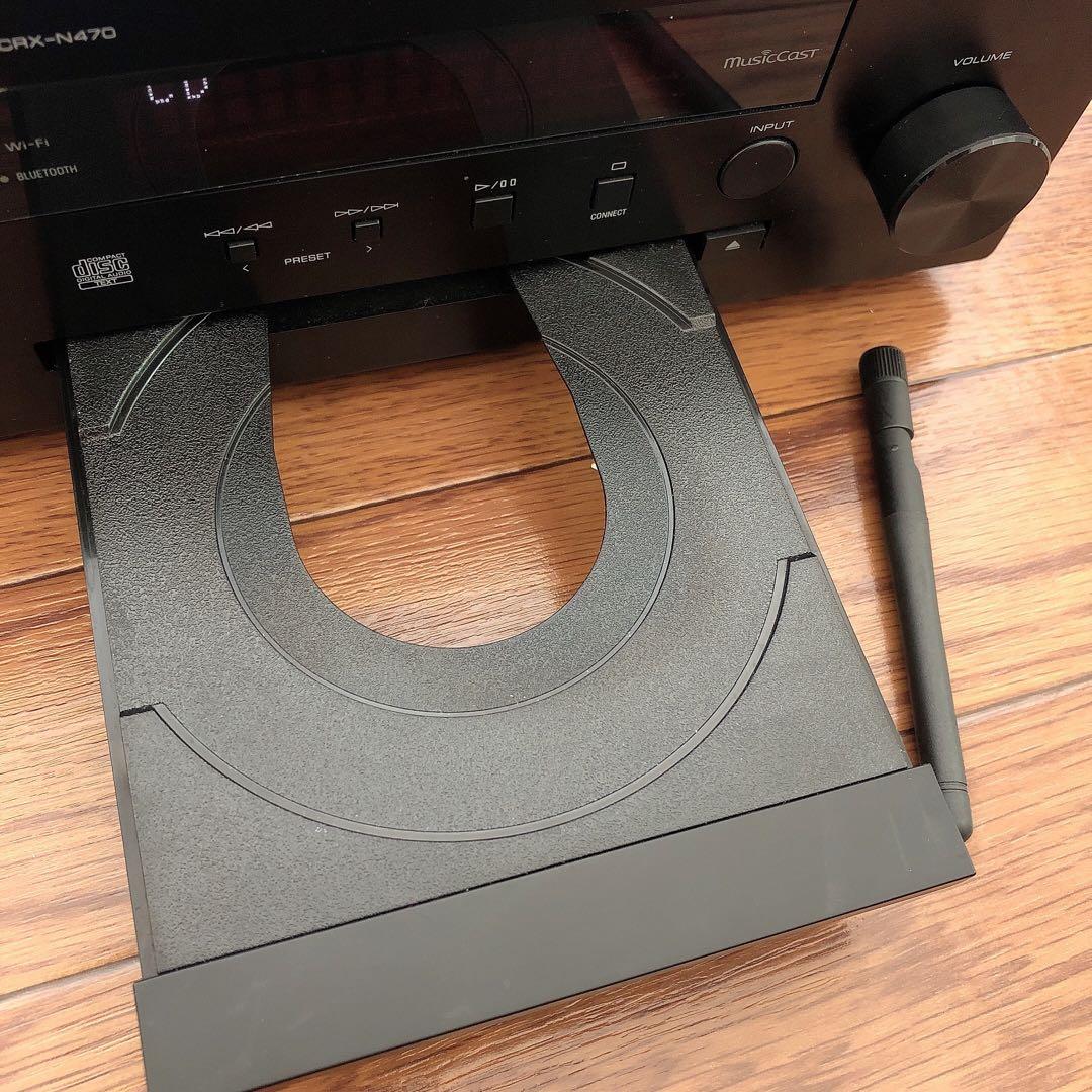 ヤマハ ネットワーク CDレシーバー CRX-N470 ブラック 本体のみ