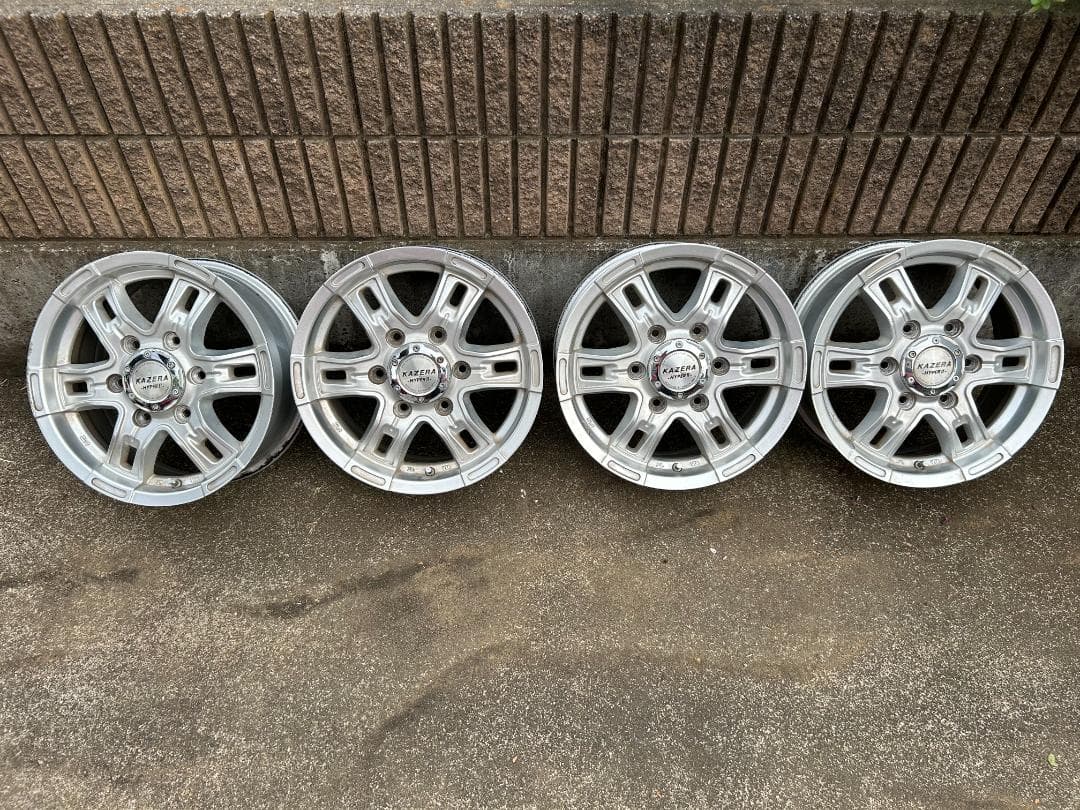 15インチ シルバー 4本　ホイール