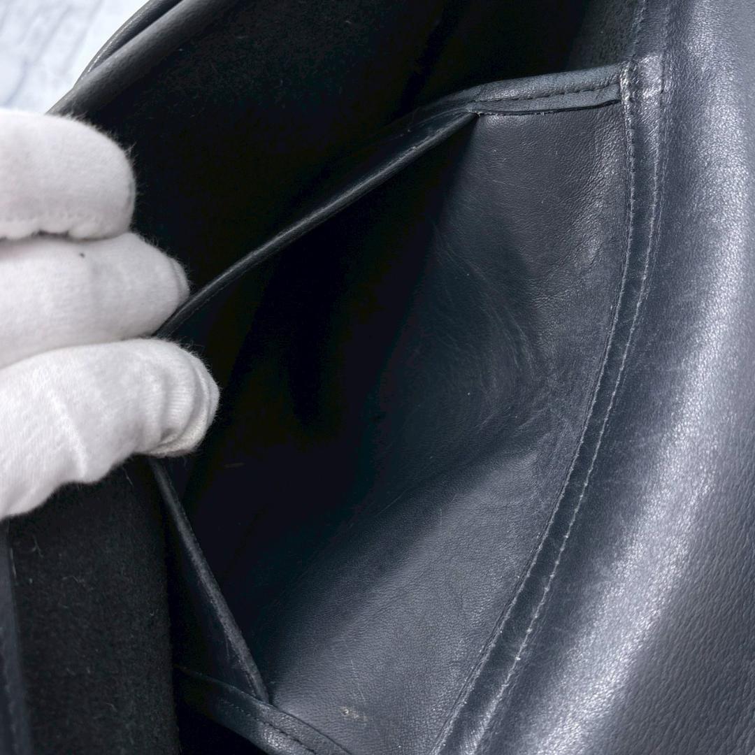 OLD COACH 黒 レザーブリーフケース ビジネスバッグ メンズ レザー