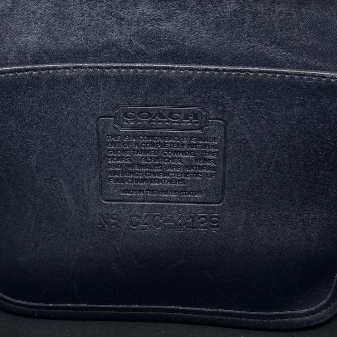 OLD COACH 黒 レザーブリーフケース ビジネスバッグ メンズ レザー