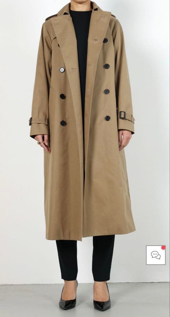 ハイク トレンチコート HYKE TRENCH COAT REGULAR FIT