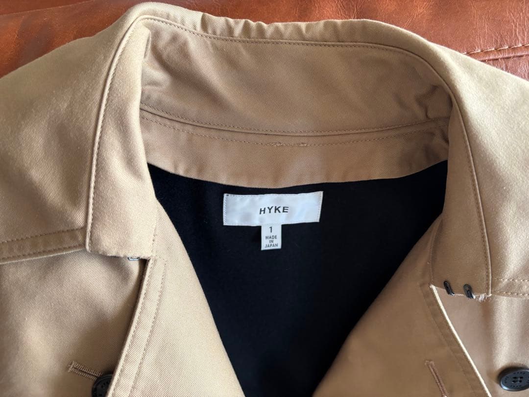 ハイク トレンチコート HYKE TRENCH COAT REGULAR FIT