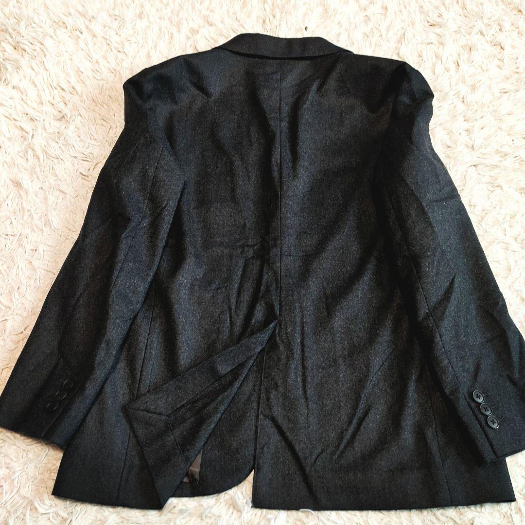 EDIFICE セットアップ スーツ ウール Super100 ダークグレー