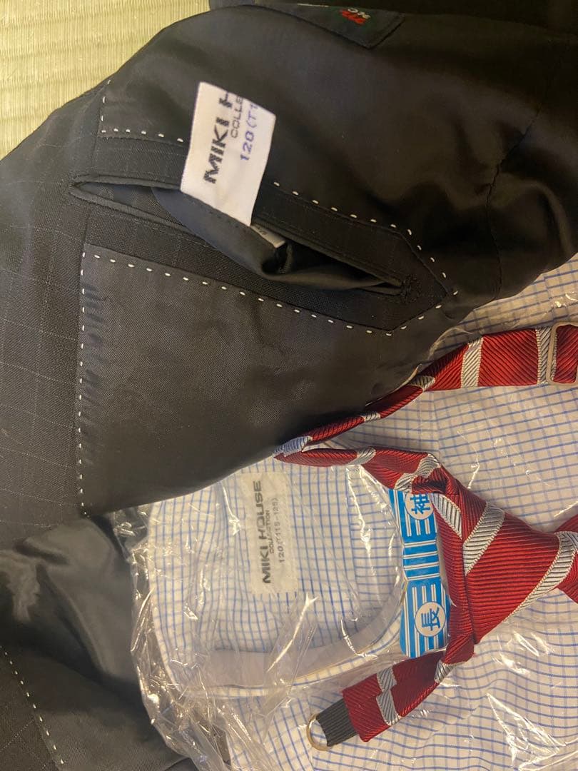 ミキハウス 男の子フォーマルスーツ《120》