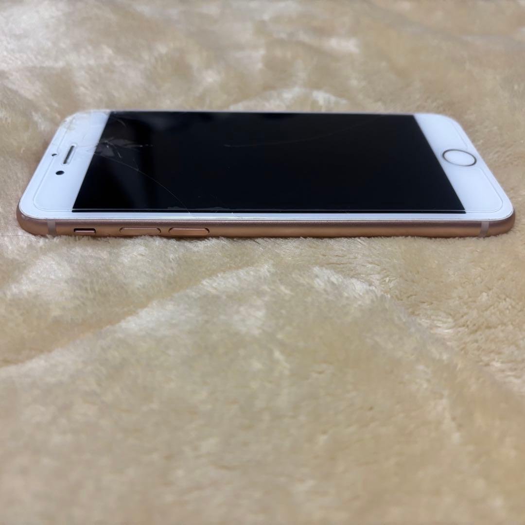 iPhone8 64GB◾︎SIMロックなし ◾︎画面割れあり ピンクゴールド