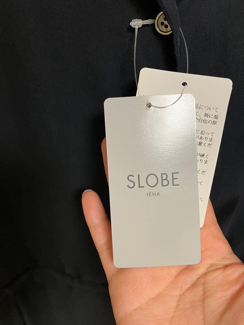 【未着用】スローブイエナ　オールインワン　ネイビー