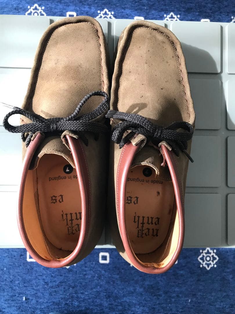 ネペンテス　革靴　ワラビー　クラークス　トリッカーズ　ハソーン　ラッセルモカシン