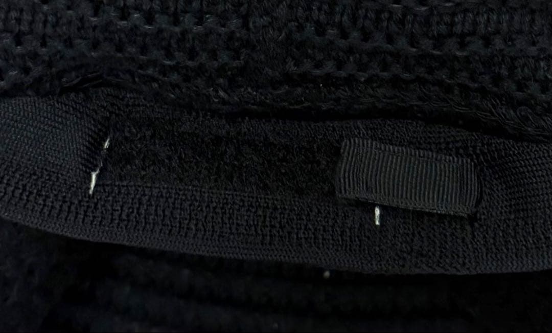 美品 COOTIE クーティー Knit Crusher Hat ブラック