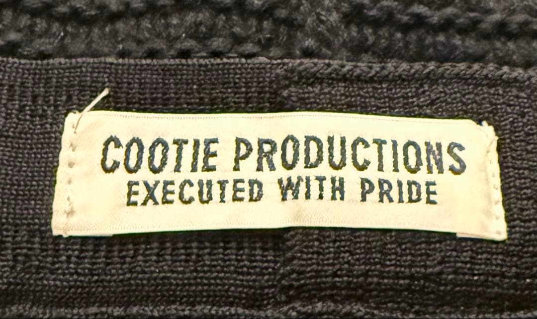 美品 COOTIE クーティー Knit Crusher Hat ブラック