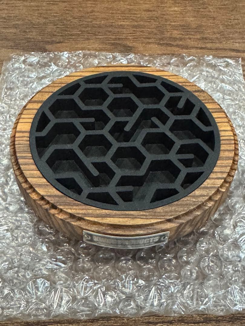 XWAG PRODUCTS X-TAGE ROUNDM コースター ゼブラウッド