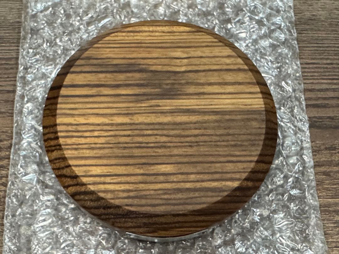 XWAG PRODUCTS X-TAGE ROUNDM コースター ゼブラウッド