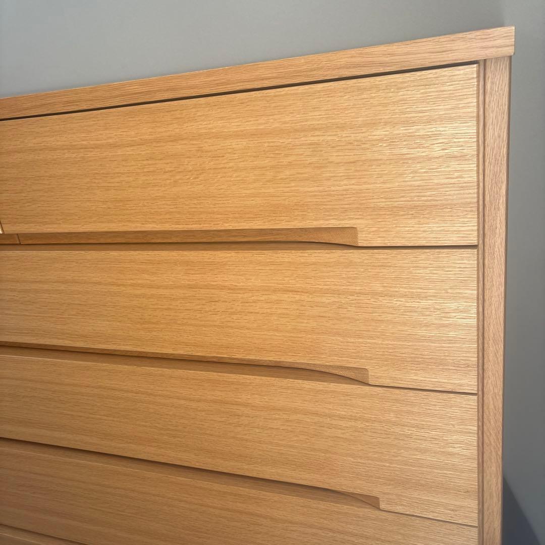 府中家具　大塚家具　チェスト　箪笥　タンス　表面前オーク素材　高級家具