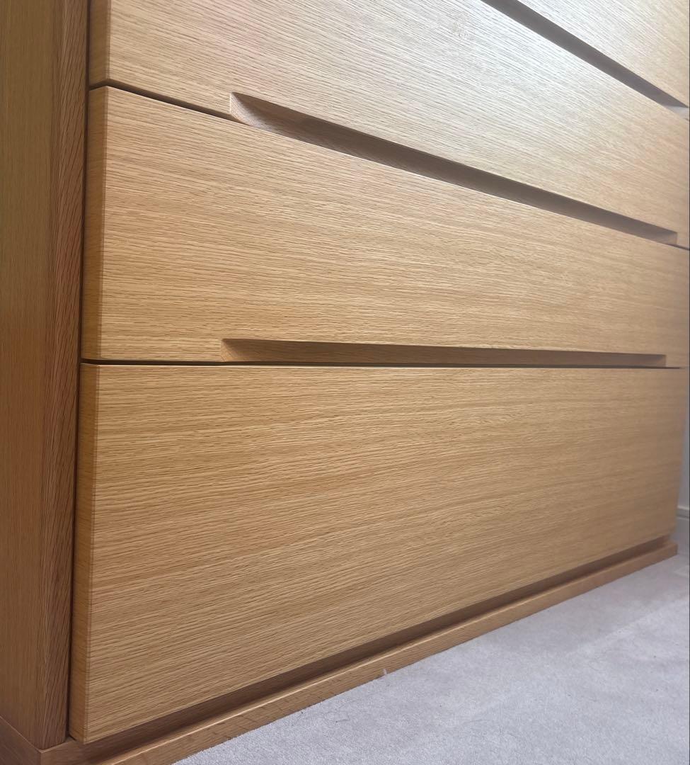 府中家具　大塚家具　チェスト　箪笥　タンス　表面前オーク素材　高級家具