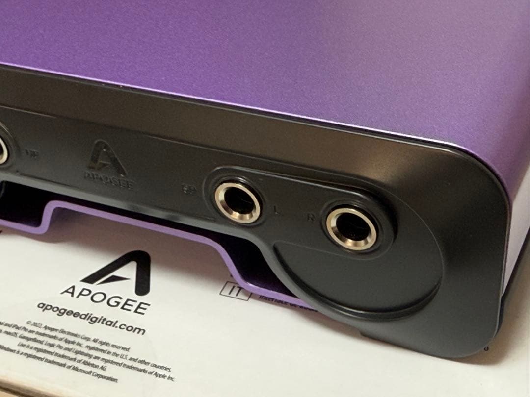 Apogee BOOM オーディオインターフェイス