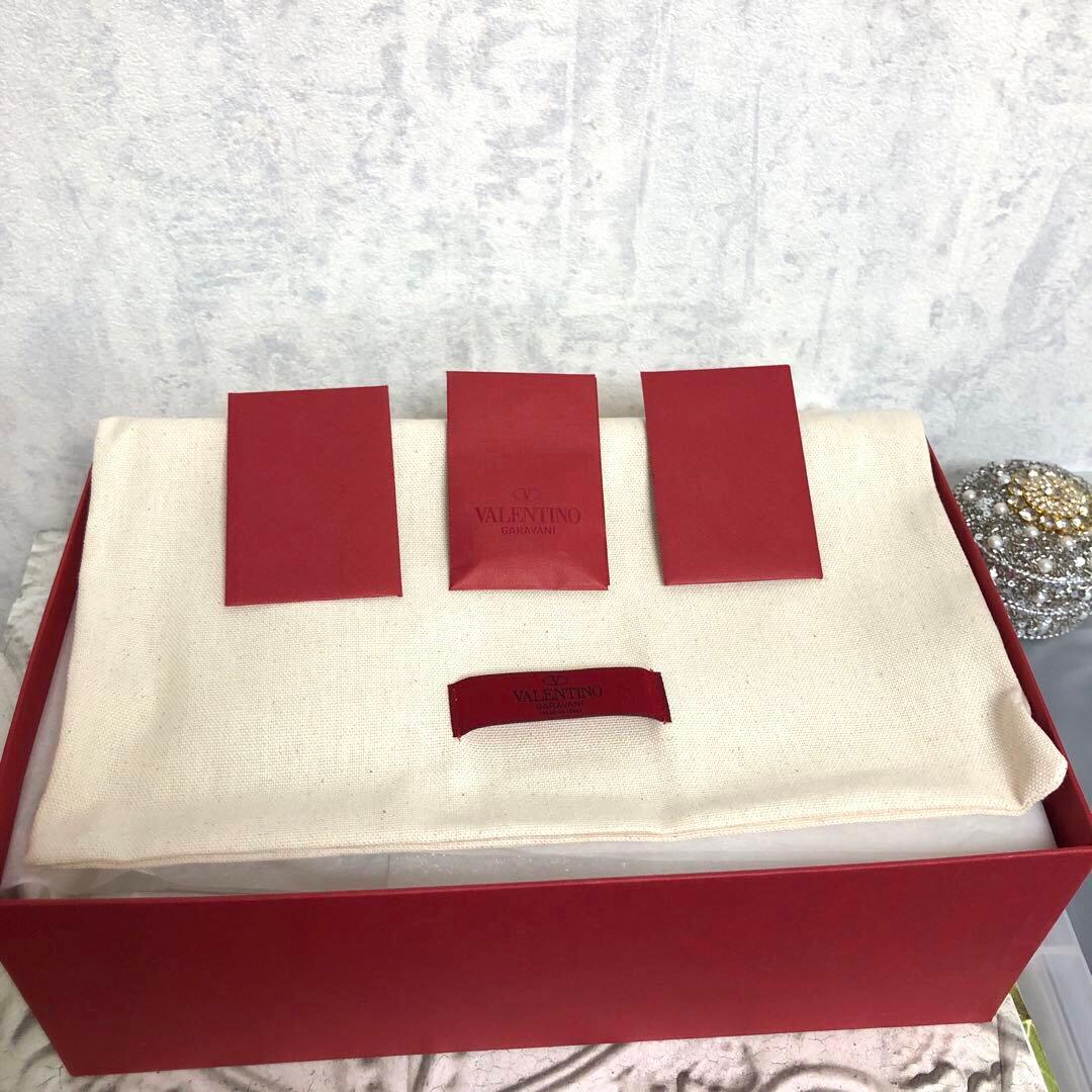 最終値下！VALENTINO ロックスタッズバレリーナ　フラットジューズ