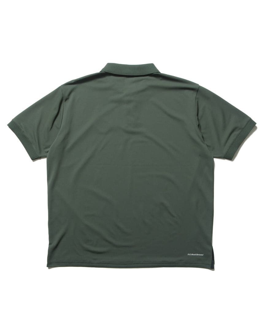 joga XL 新品FCRB 25SS EMBLEM POLO GREEN