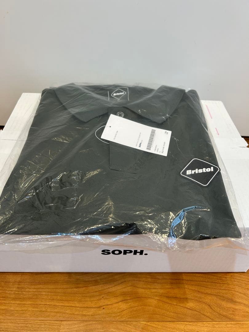 joga XL 新品FCRB 25SS EMBLEM POLO GREEN