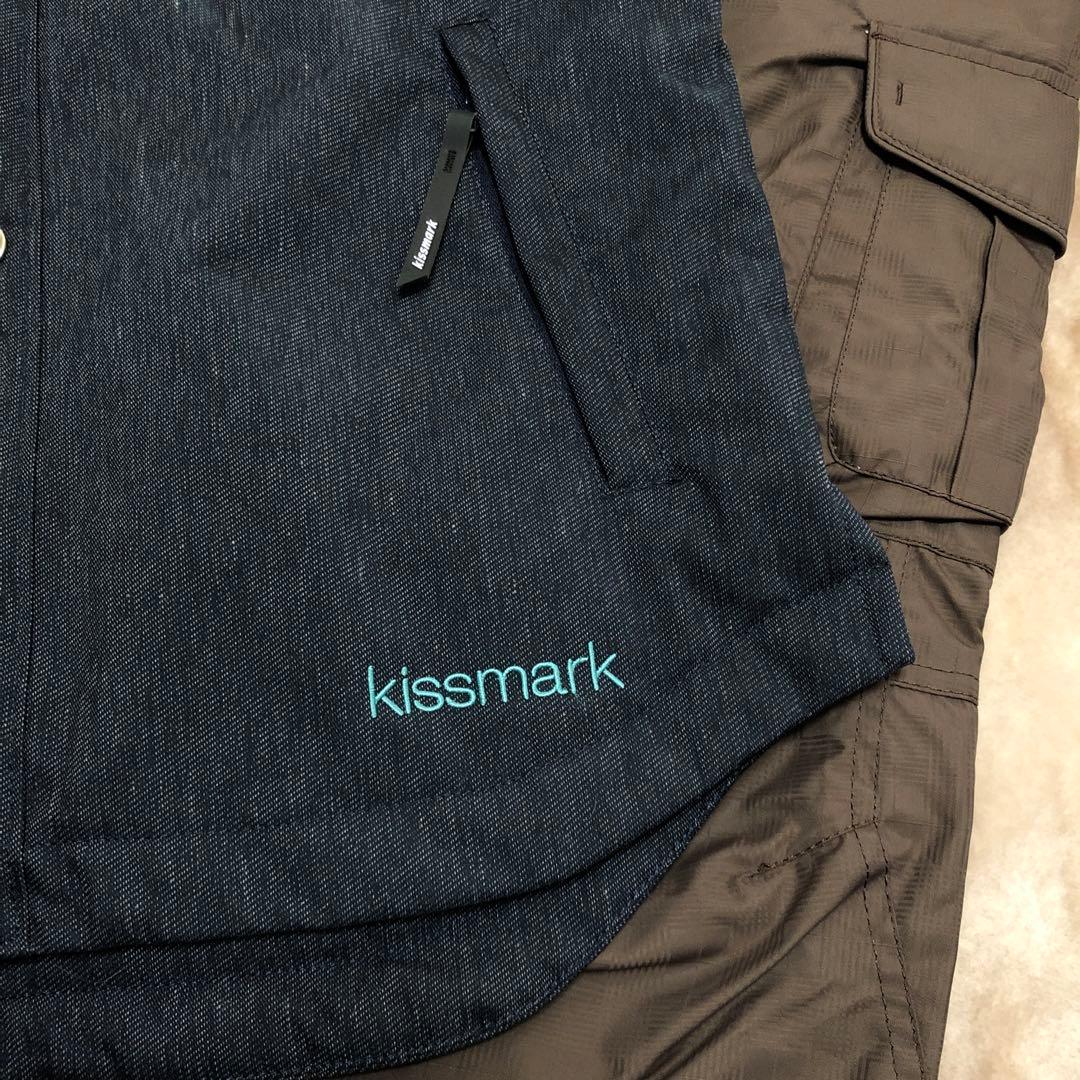 kissmark スノーウェア　上下セット　M 美品♫ スノーボード