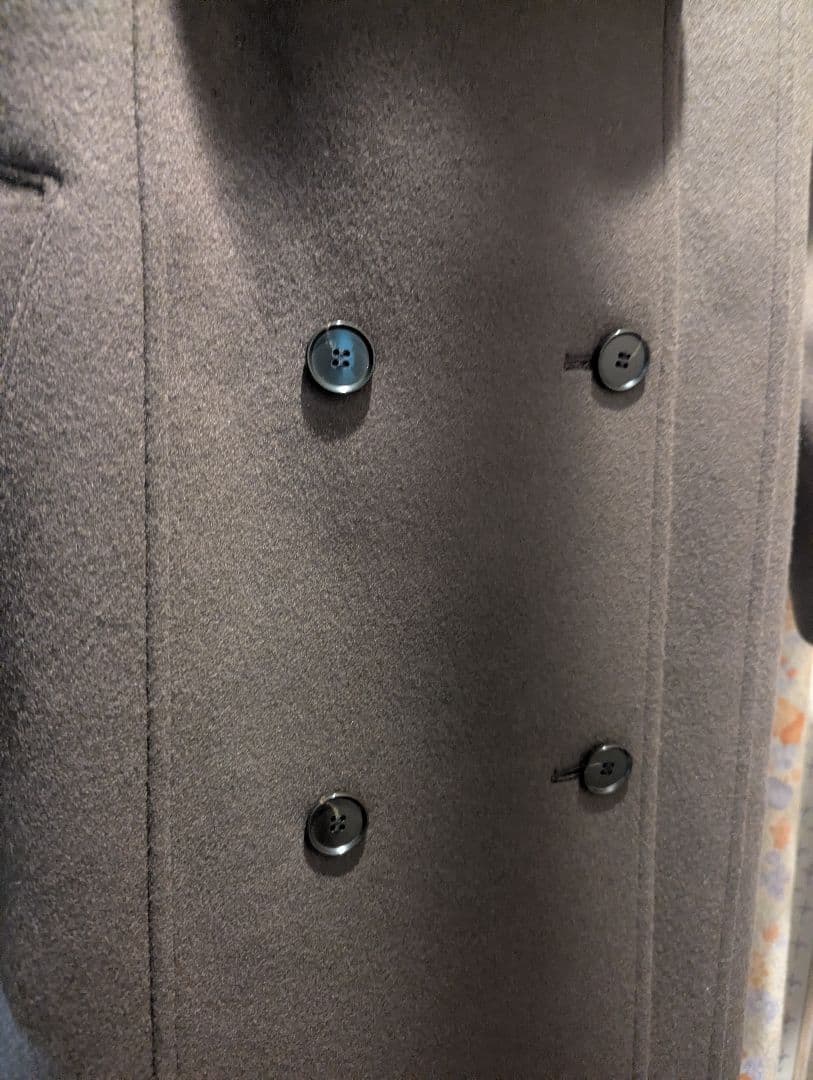 【新品未使用タグ付】UNITED TOKYO SUPER140ビッグカラーコート