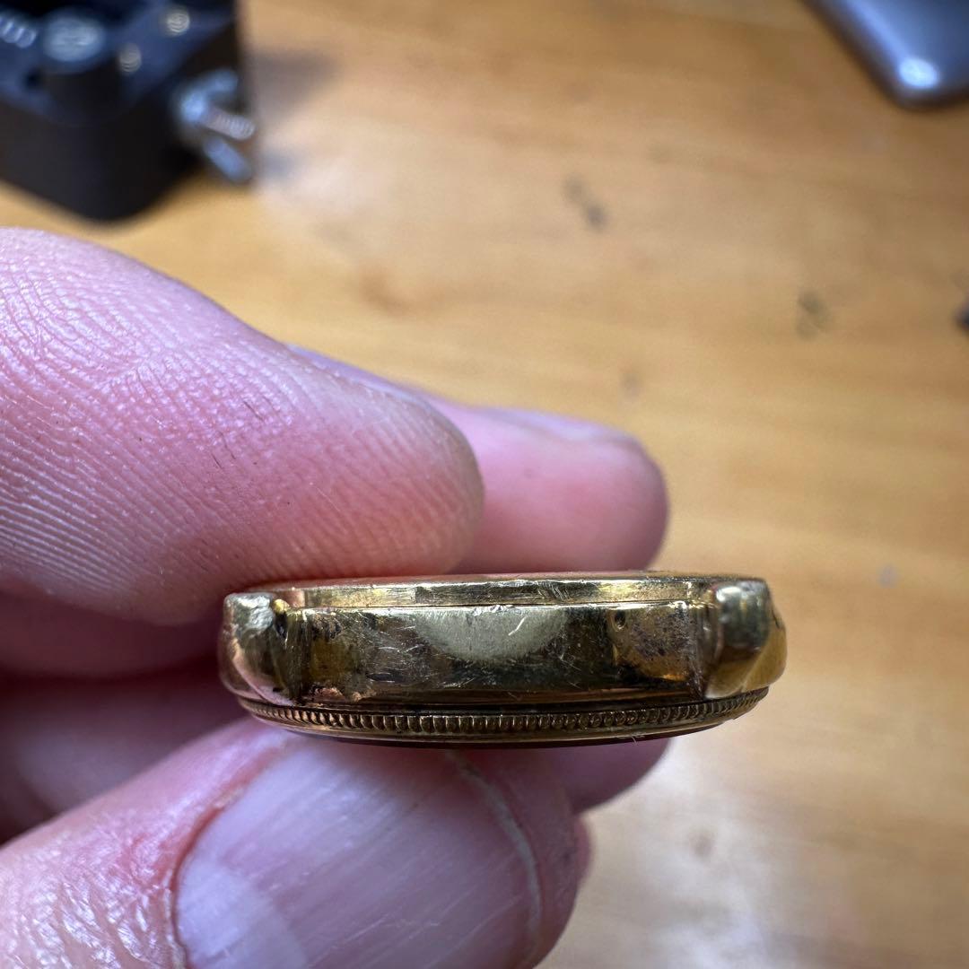 u*i様 SEIKO EXCELINE 18KT 15.5g 2J41-0010