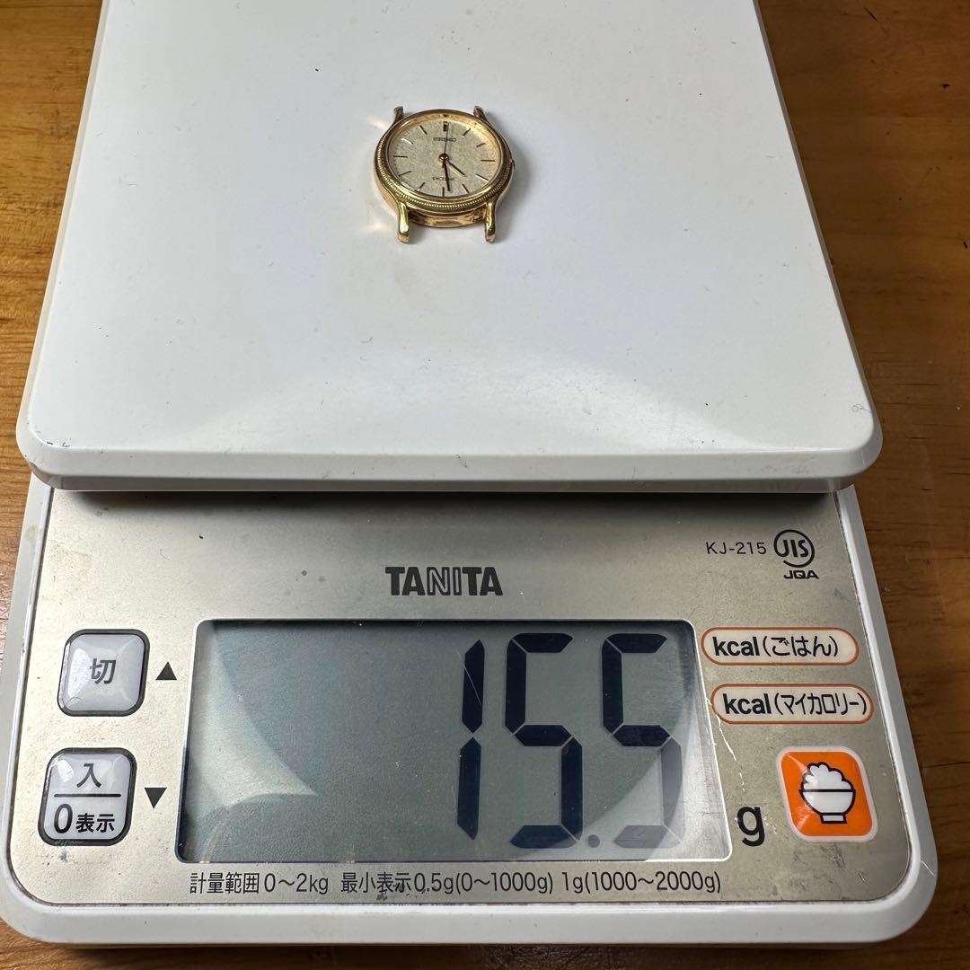 u*i様 SEIKO EXCELINE 18KT 15.5g 2J41-0010