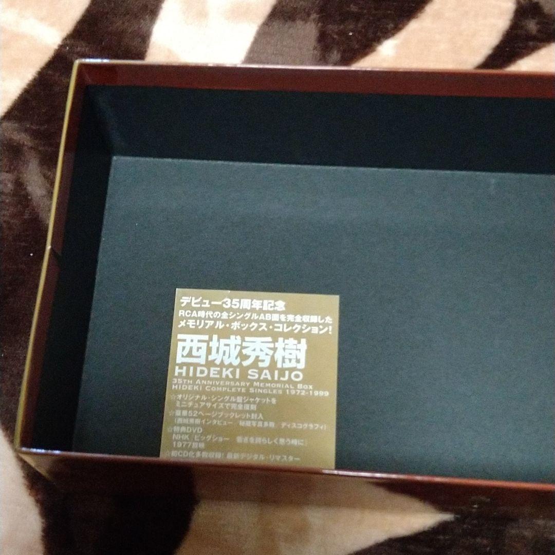 西城秀樹 35TH ANNIVERSARY MEMORIAL BOX