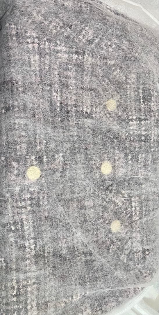 新作新品タグ付き　リリーブラウン♡ノーカラーツイードジャケット