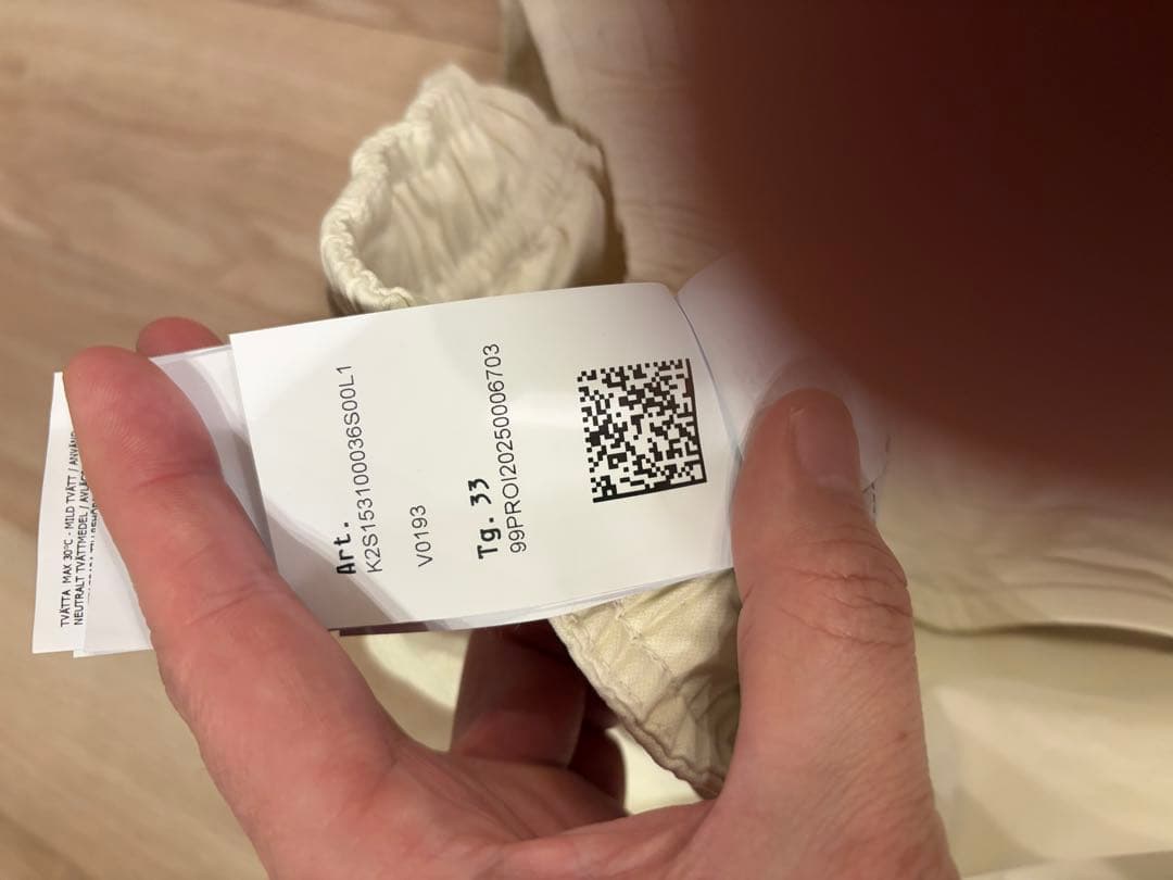 2025年秋冬新作Stone  リラックスフィット ジョガーパンツ