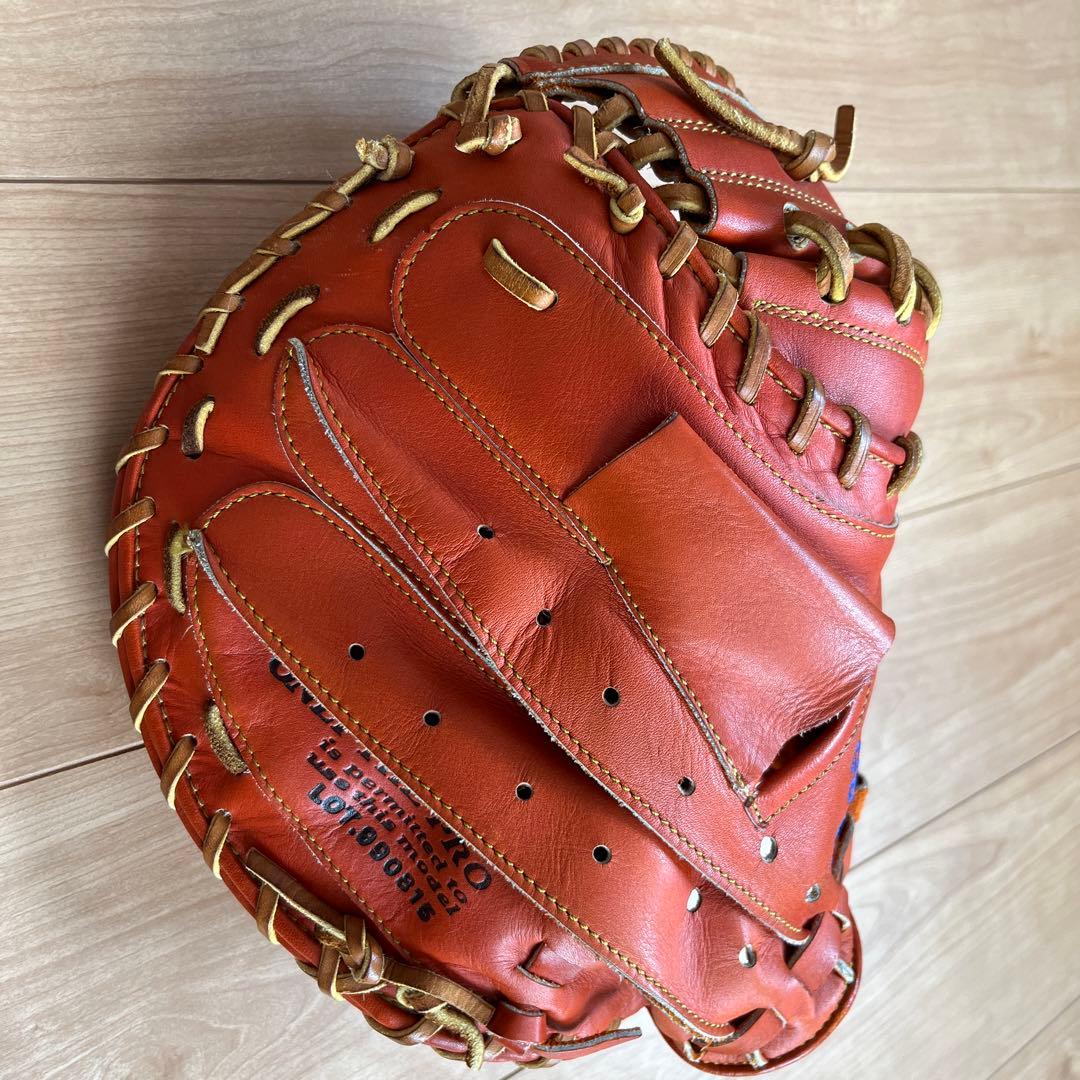 横浜ベイスターズ 谷繁 野球 グローブ グラブ キャッチャーミット ハタケヤマ