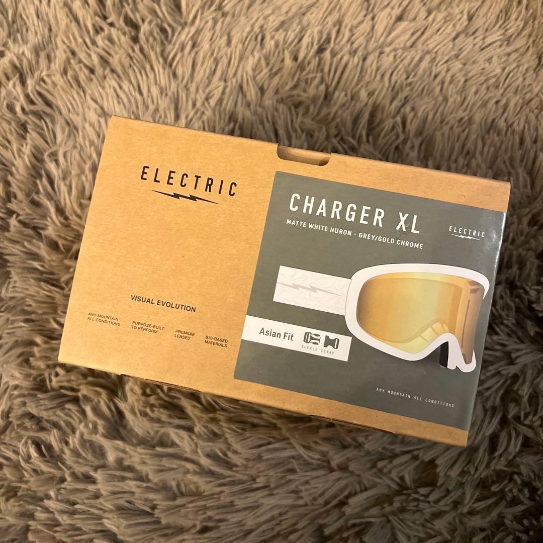 【期間限定】ELECTRIC CHARGER XL ゴーグル ホワイト