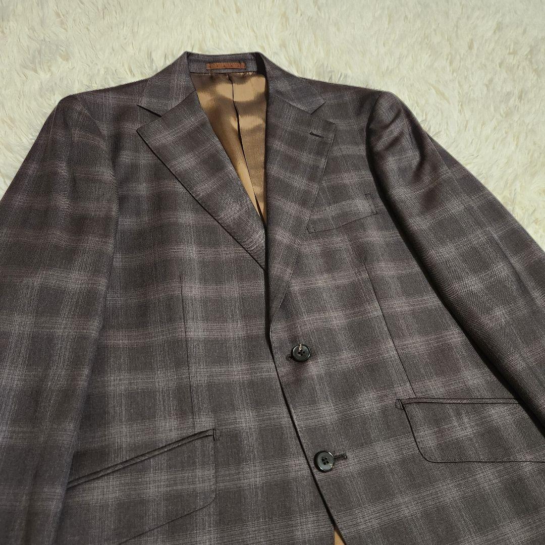 【極美品】ユニバーサルランゲージ CERRUTI 130's セットアップスーツ